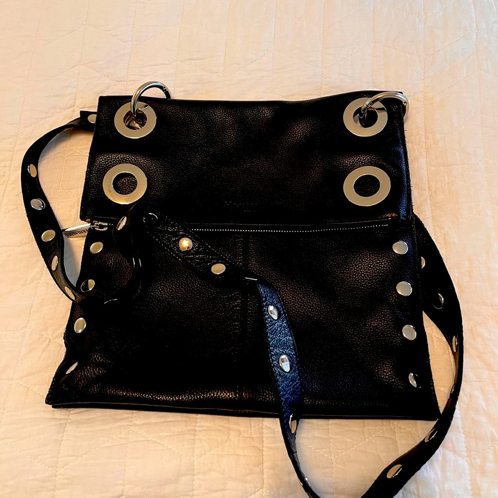 BLACK HAMMITT SHOULDER BAG